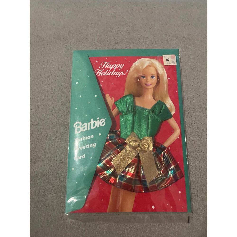 Barbie Christmas‎ fashion card